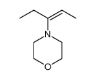 4-pent-2-en-3-ylmorpholine结构式
