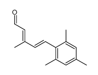 3-methyl-5-(2,4,6-trimethylphenyl)penta-2,4-dienal Structure