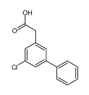5-Chloro-3-biphenylacetic acid Structure