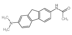 Acetamide,N-[7-(dimethylamino)-9H-fluoren-2-yl]-结构式
