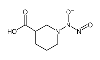 3-Piperidinecarboxylicacid,1-(hydroxy-NNO-azoxy)-(9CI) Structure