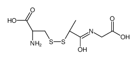 thiola-cysteine disulfide Structure