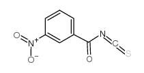 3-硝基异硫氰酸苯甲酰酯结构式