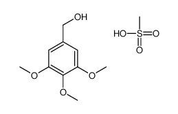 methanesulfonic acid,(3,4,5-trimethoxyphenyl)methanol Structure