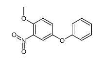 1-methoxy-2-nitro-4-phenoxy-benzene结构式