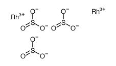 rhodium(3+),trisulfite Structure