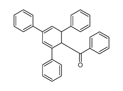 phenyl-(2,4,6-triphenylcyclohexa-2,4-dien-1-yl)methanone Structure