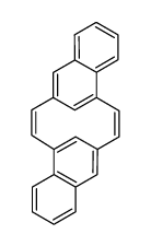 anti-[2,2]-transoid-(1,3)-naphthalenophane-1,11-diene结构式