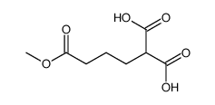 2-(4-methoxy-4-oxobutyl)malonic acid结构式
