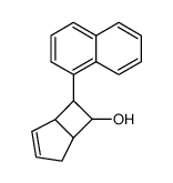 7-(naphthalen-1-yl)bicyclo[3.2.0]hept-2-en-6-ol结构式