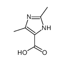 2,5-二甲基-4-咪唑羧酸结构式
