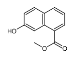 7-羟基-1-萘酸甲酯结构式