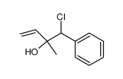 1-chloro-2-methyl-1-phenyl-but-3-en-2-ol结构式