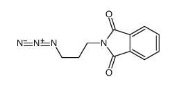 2-(3-azidopropyl)isoindole-1,3-dione结构式