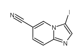 3-碘咪唑并[1,2-a]吡啶-6-甲腈结构式