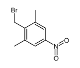 2-(bromomethyl)-1,3-dimethyl-5-nitrobenzene结构式