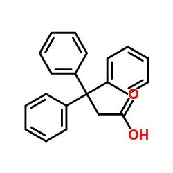 Tritylacetic Acid Structure