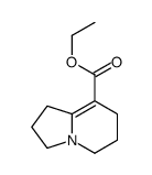 ethyl 1,2,3,5,6,7-hexahydroindolizine-8-carboxylate Structure