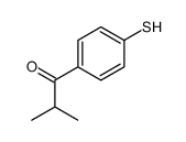 2-methyl-1-(4-sulfanylphenyl)propan-1-one结构式