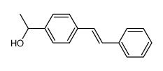(E)-4-(1-hydroxyethyl)stilbene结构式