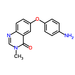 6-(4-Aminophenoxy)-3-methyl-4(3H)-quinazolinone Structure