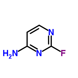 2-FLUORO-4-PYRIMIDINEAMINE Structure