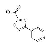3-(4-Pyridinyl)-1,2,4-oxadiazole-5-carboxylic acid Structure