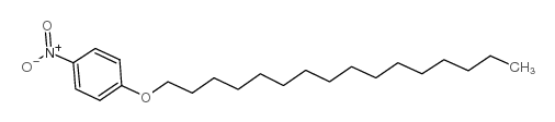 4-硝基苯十六烷基醚结构式
