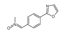4-(2-Oxazolyl)-phenyl-N-Methylnitrone Structure