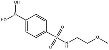 4-[[[2-(甲氧基)乙基]氨基]磺酰基]苯硼酸图片