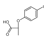 (2S)-2-(4-iodophenoxy)propanoic acid Structure