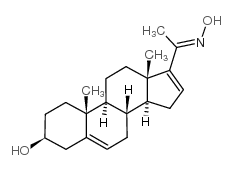 16-DEHYDROPREGNENOLONE OXIME结构式