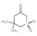 Dihydro-5,5-dimethyl-2H-thiopyran-3(4H)-one-1,1-dioxide Structure