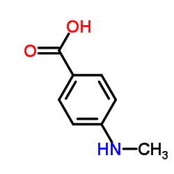 4-Methylamino-benzoic acid structure