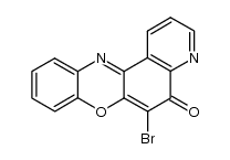 6-Bromo-5H-pyrido[3,2-a]phenoxazin-5-one结构式
