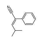 4-methyl-2-phenyl-2-pentenenitrile Structure