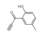 1-(2-hydroxy-5-methylphenyl)propynone结构式