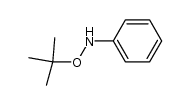 N-tert-butoxybenzenamine Structure