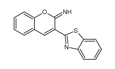 3-(1,3-benzothiazol-2-yl)-24-chromen-2-imine结构式
