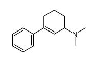 N,N-dimethyl-3-phenylcyclohex-2-en-1-amine结构式