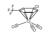 (η6-m-(CF3)ClC6H4)chromium tricarbonyl结构式