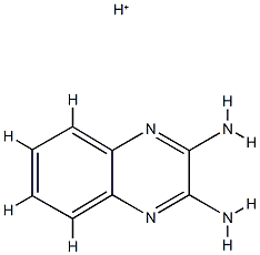 2,3-Quinoxalinediamine,conjugate monoacid (9CI)结构式