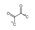 butane-2,3-dione Structure