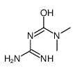 N-(氨基亚氨基甲基)-n,n-二甲基脲结构式