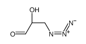 (2R)-3-azido-2-hydroxypropanal Structure