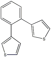 1,2-di(3-thienyl)benzene结构式
