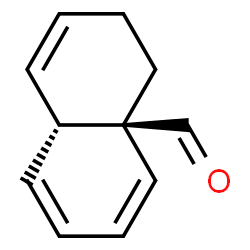4a(4H)-Naphthalenecarboxaldehyde, 3,8a-dihydro-, (4aS-cis)- (9CI)结构式