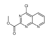 Methyl 4-chloropyrido[2,3-d]pyrimidine-2-carboxylate结构式