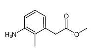 methyl (3-amino-2-methylphenyl)acetate Structure