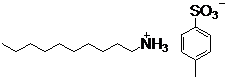 癸胺对甲苯磺酸盐结构式